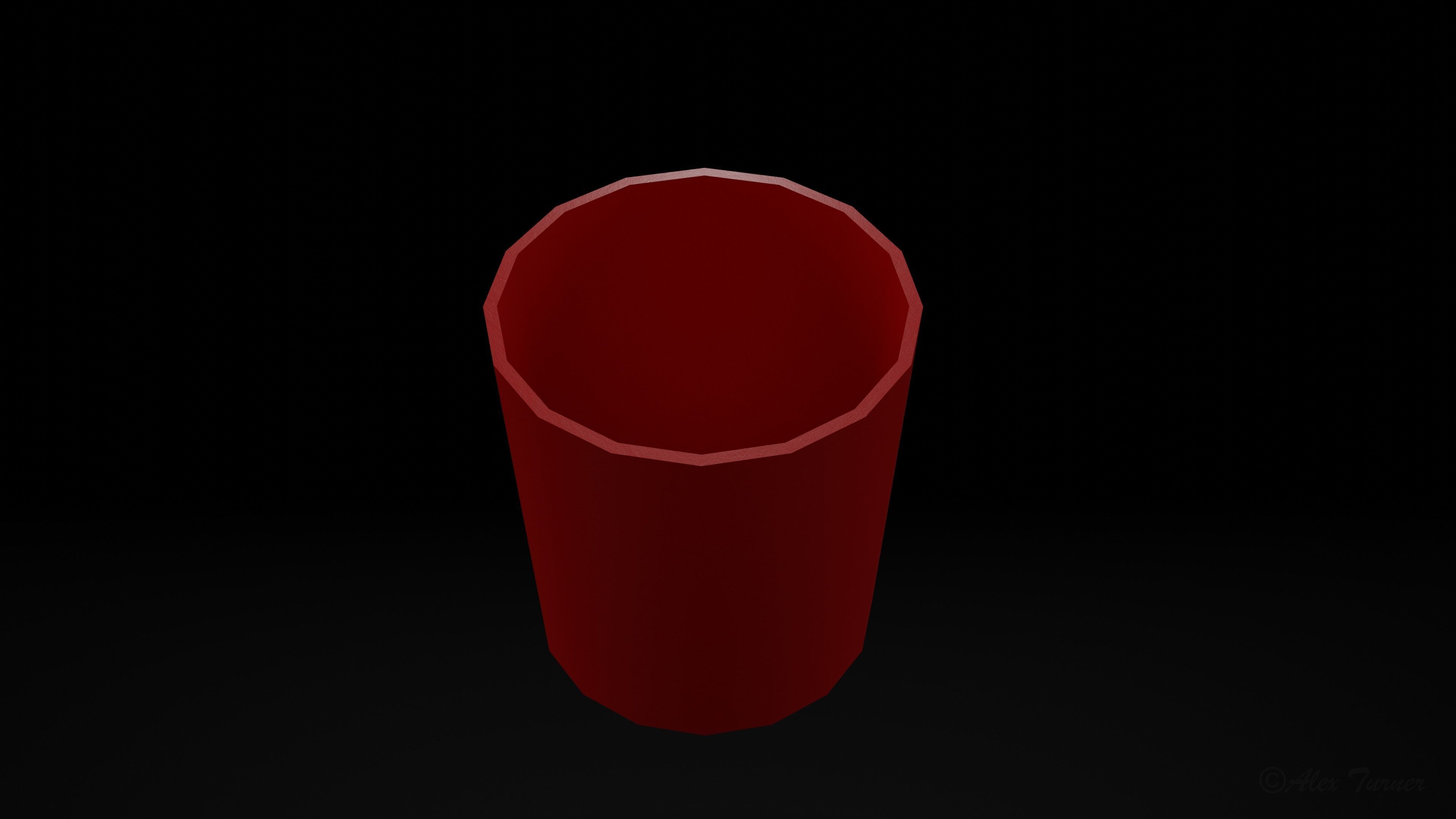 Desk Accessory Pack Low-poly 3D model_23