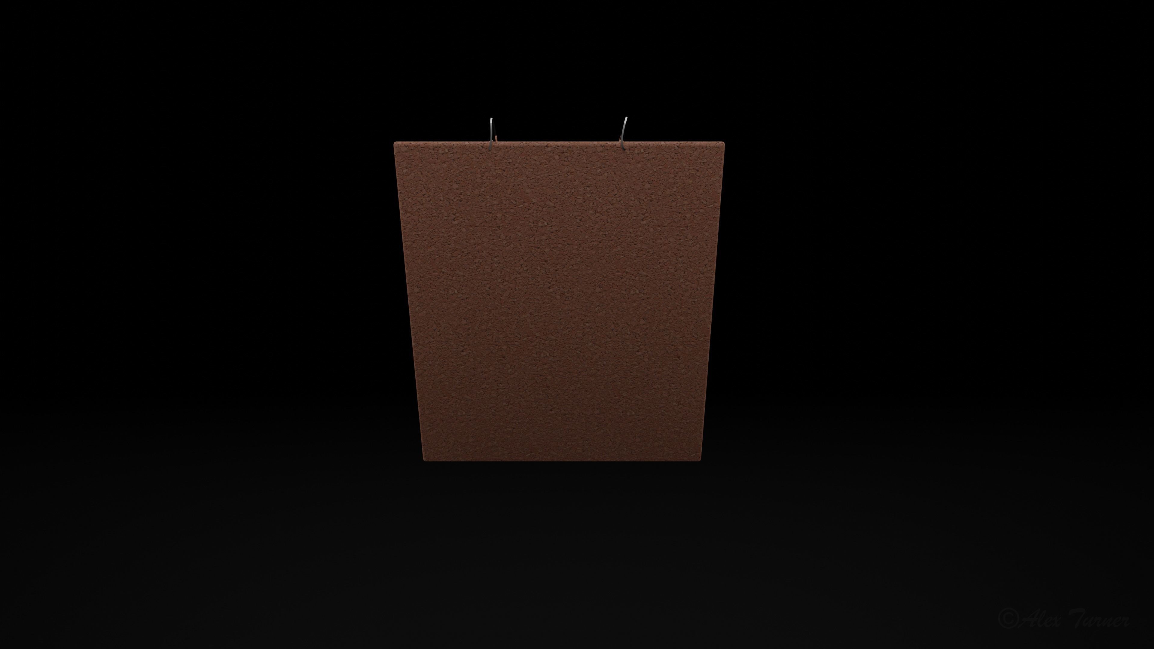 Desk Accessory Pack Low-poly 3D model_3