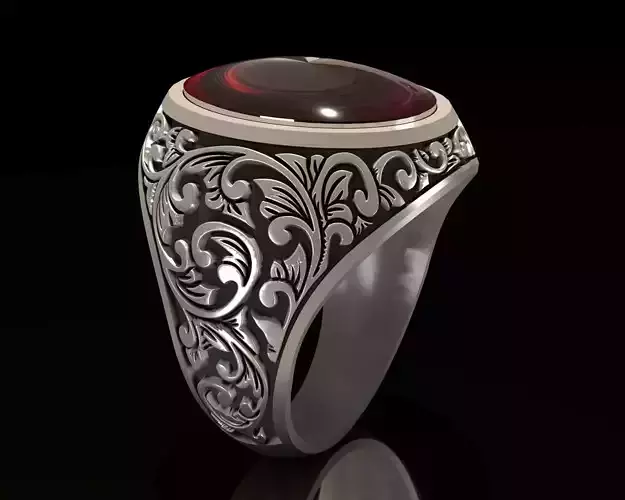Men Ring 3D print model