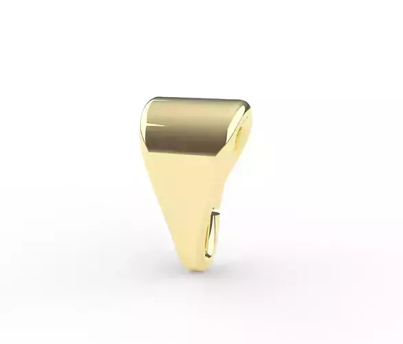 Necklace Pendant Bail  3D print model