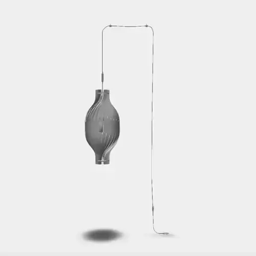 Lampe suspendue BulM M by lairial luminaire boordeaux Free 3D model