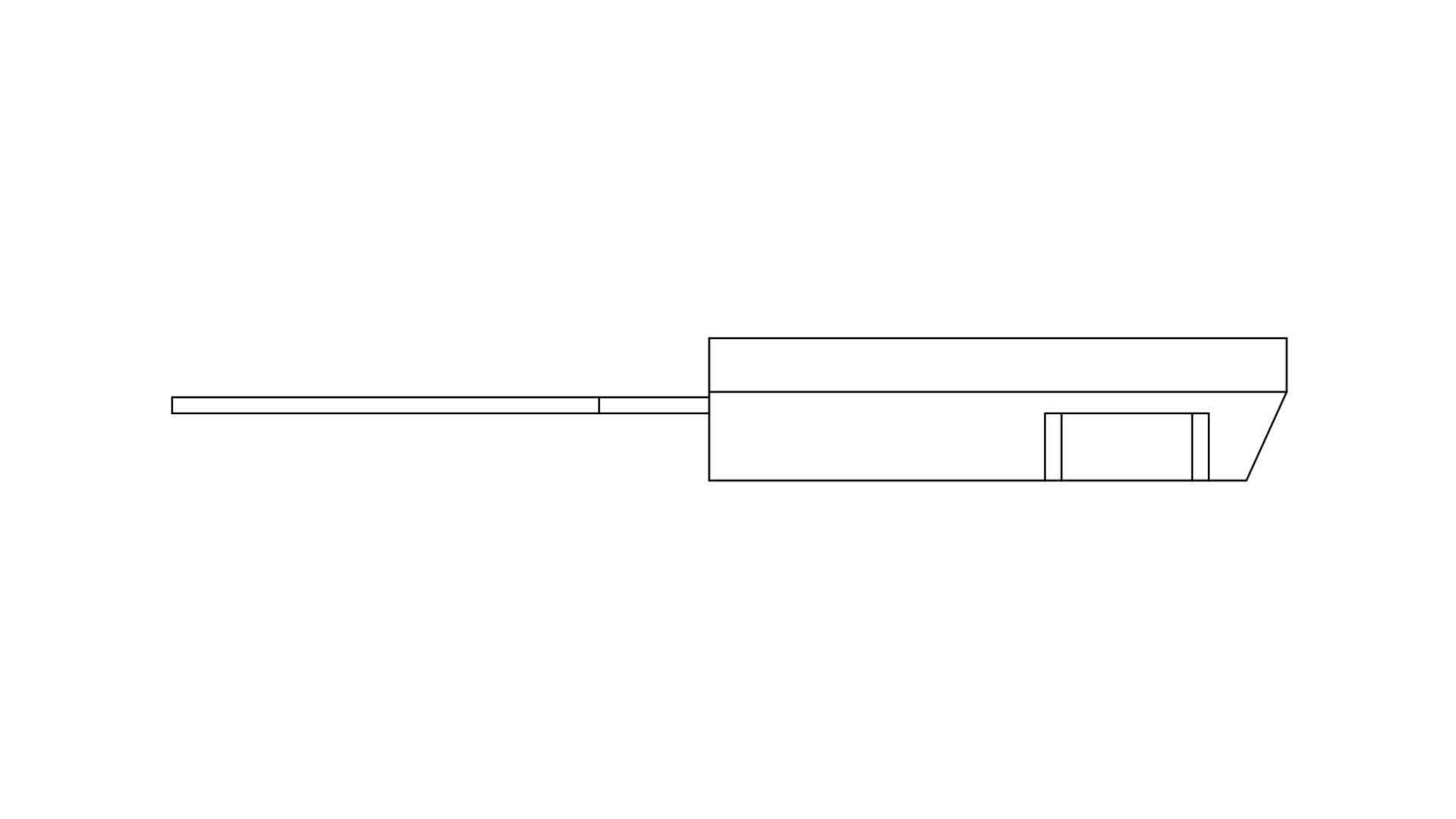 TO3P Transistor case 3D model_4