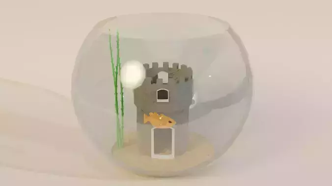 Fish bowl with Tower