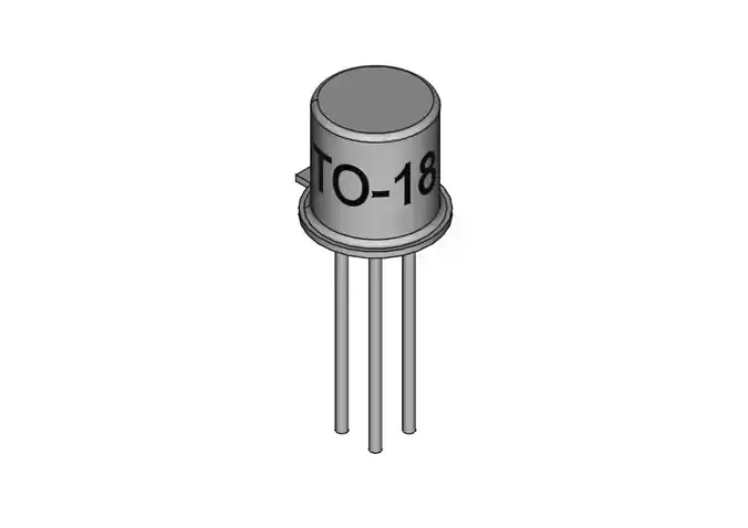 TO18 Transistor case 3D model