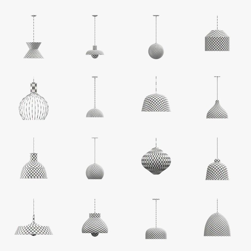 Pendant Light 3D model_2