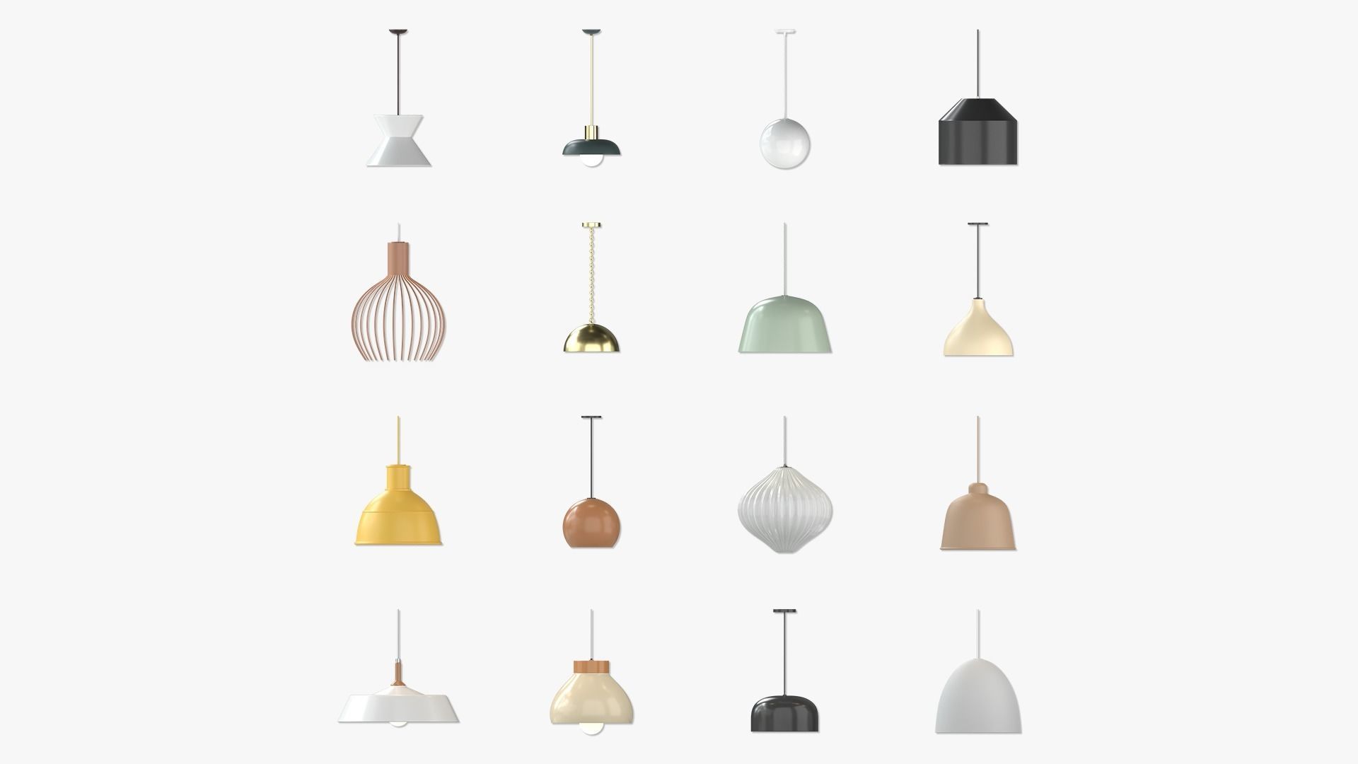 Pendant Light 3D model_6