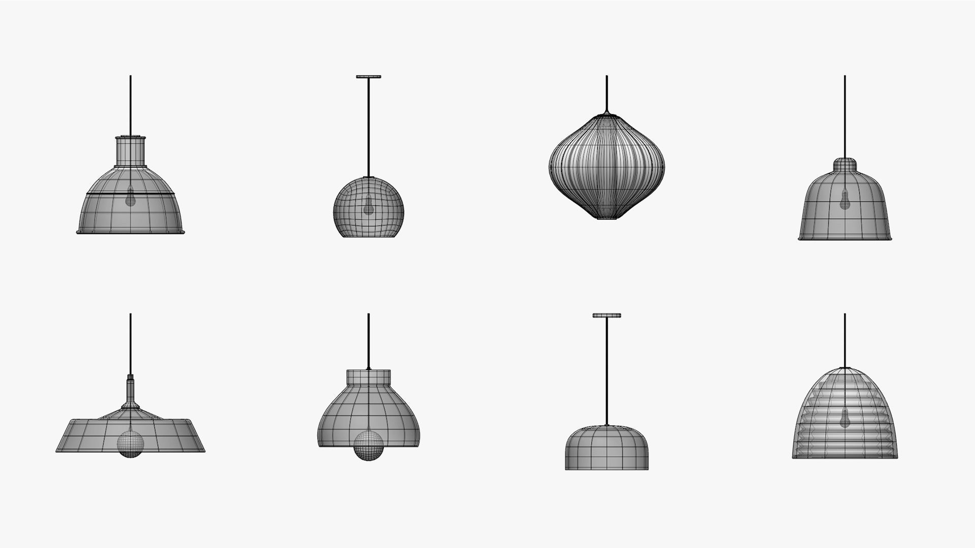 Pendant Light 3D model_5