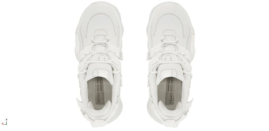 VITTORIO X VENTURA retro sneaker v2 3D model | CGTrader