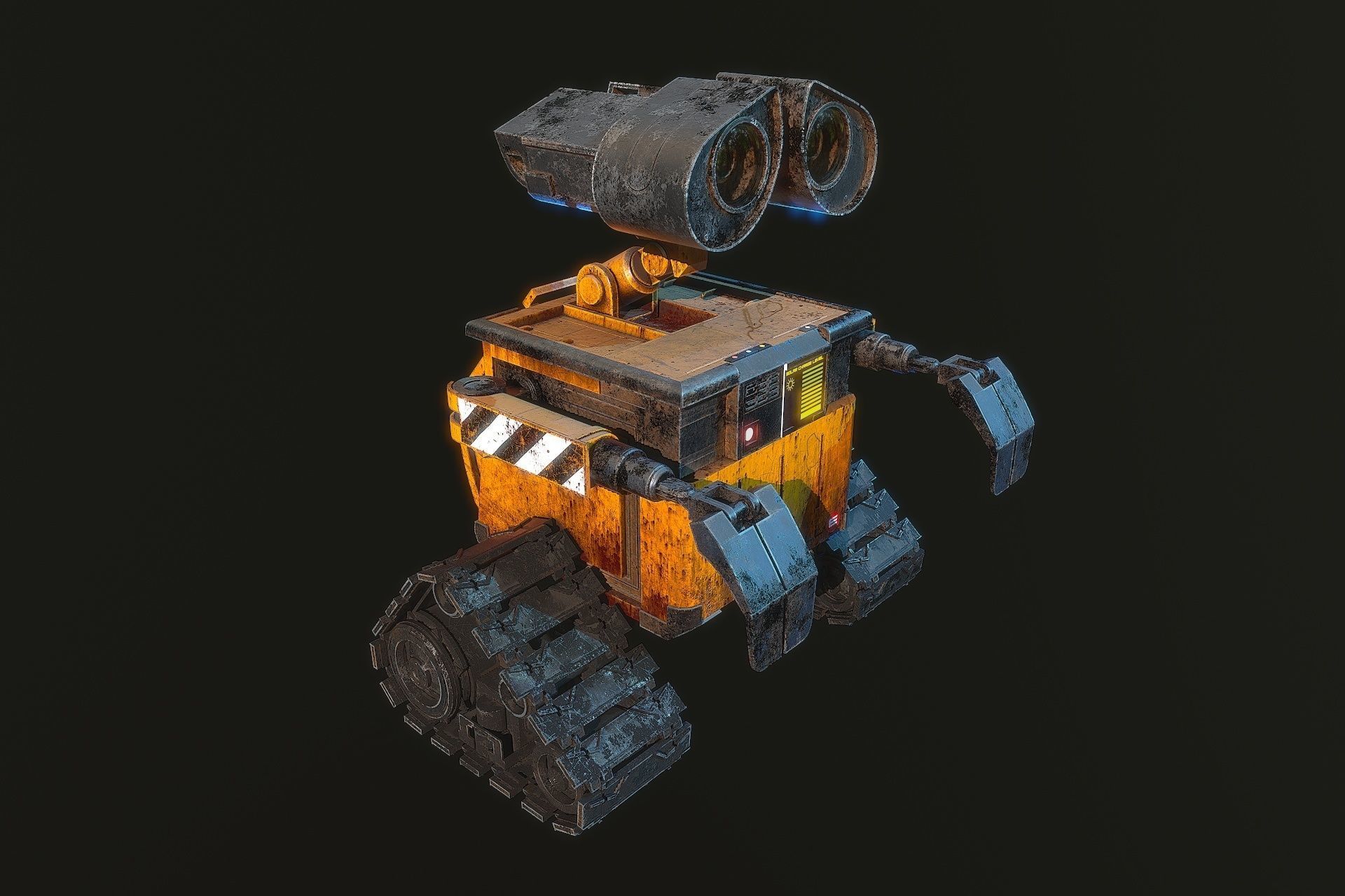 WALL-E wall - e robot 3D model_2