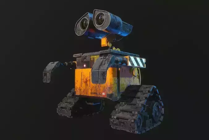 WALL-E wall - e robot 3D model WALL-E wall - e robot 3D model
