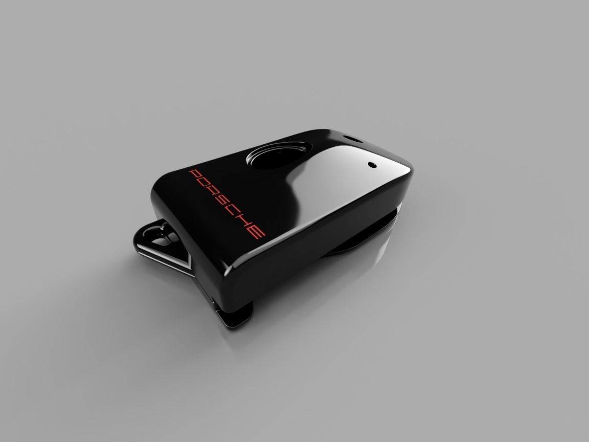 PORSCHE 928 GT KEY 3D print model_8