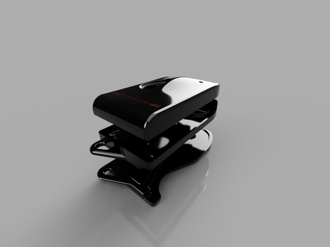 PORSCHE 928 GT KEY 3D print model_2