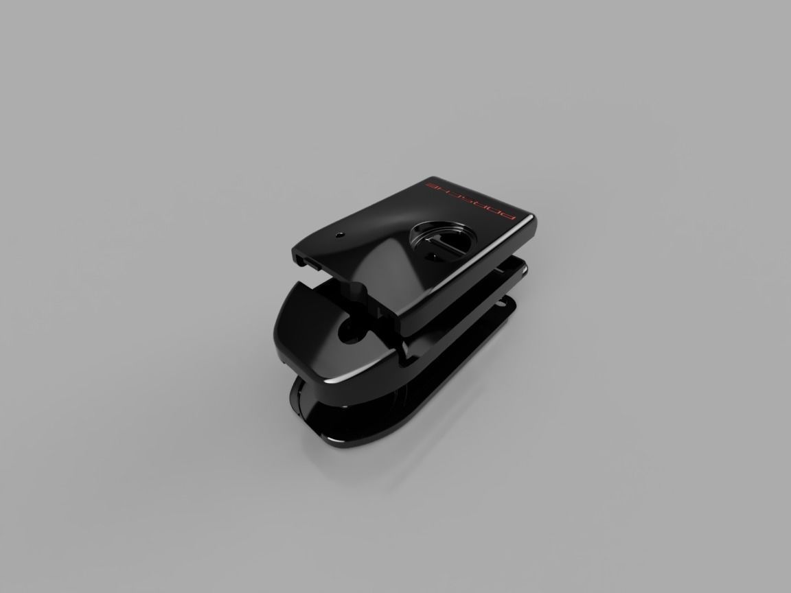 PORSCHE 928 GT KEY 3D print model_4