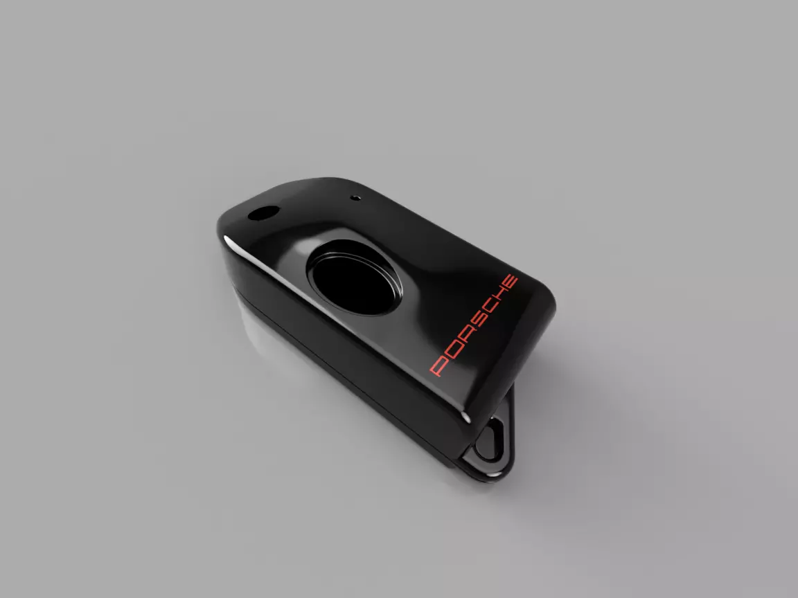 PORSCHE 928 GT KEY 3D print model_0