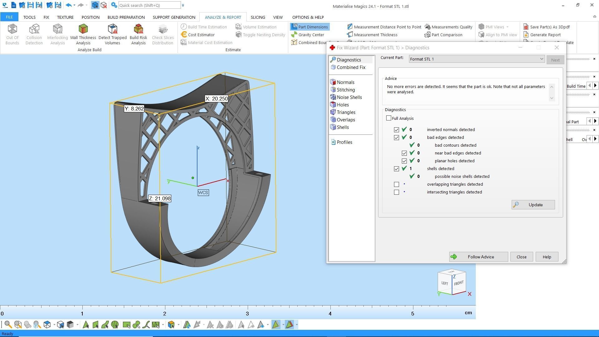 Curved 2 part fusion ring 3D print model_10