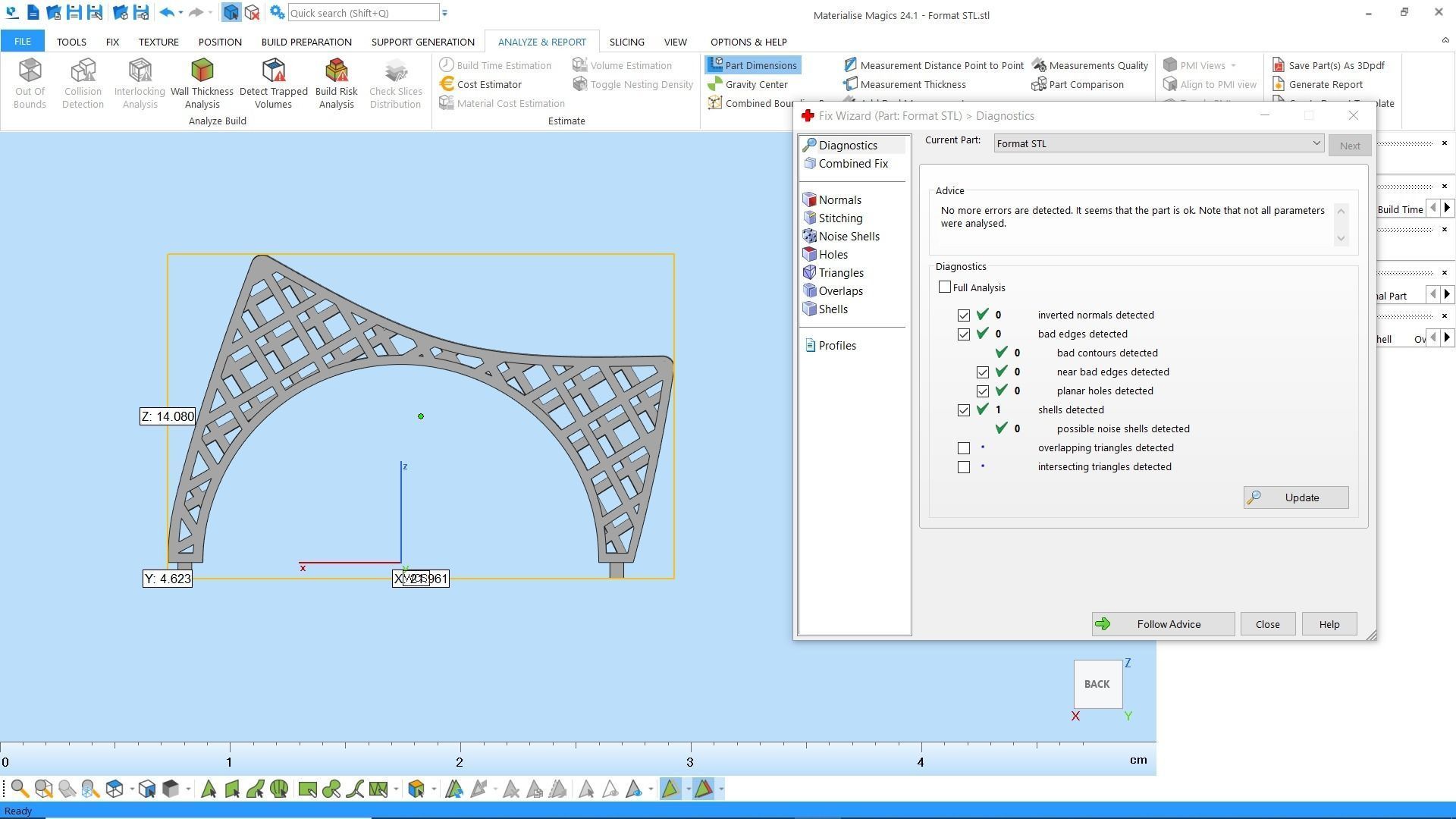 Curved 2 part fusion ring 3D print model_4