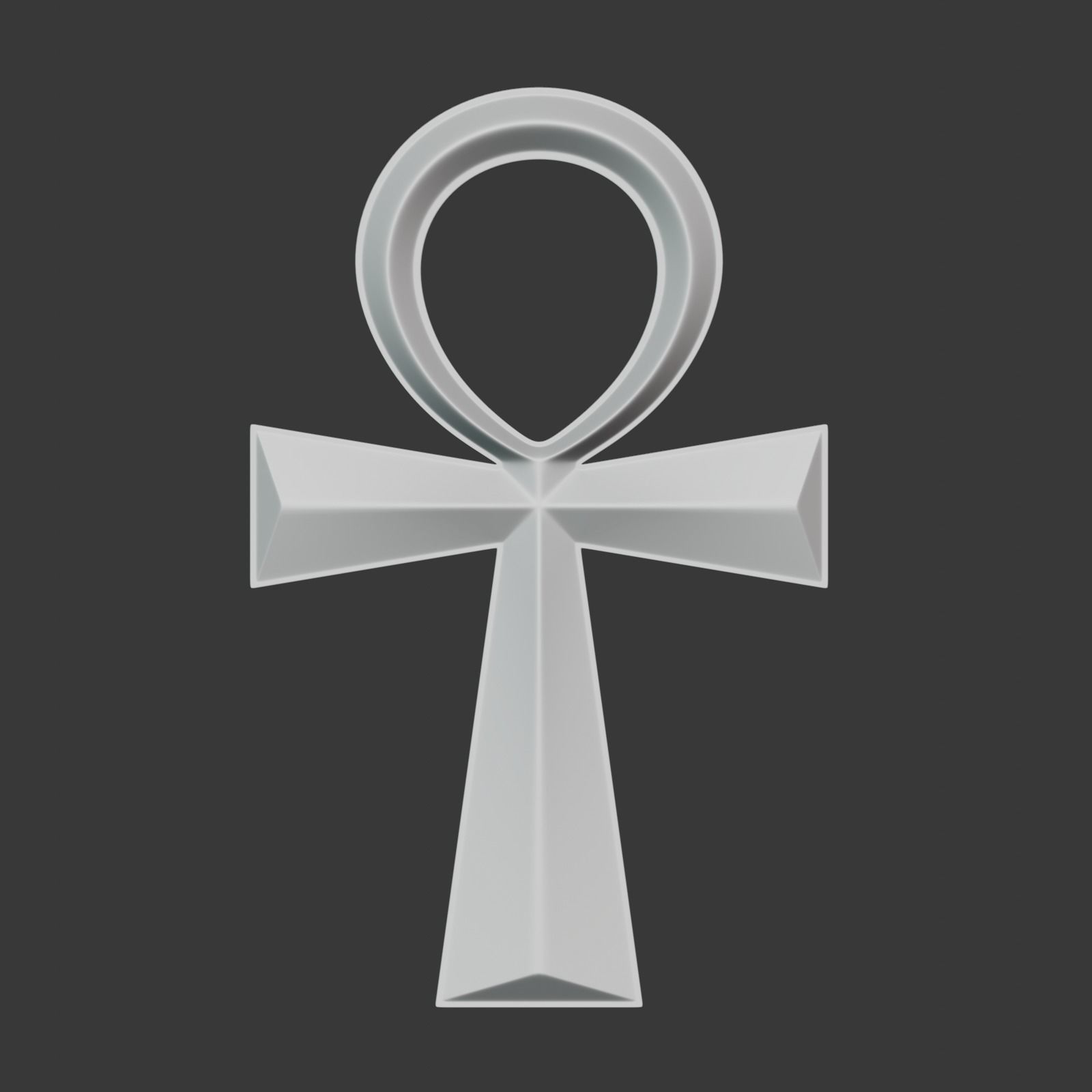 Ankh crux ansata Free 3D print model_24
