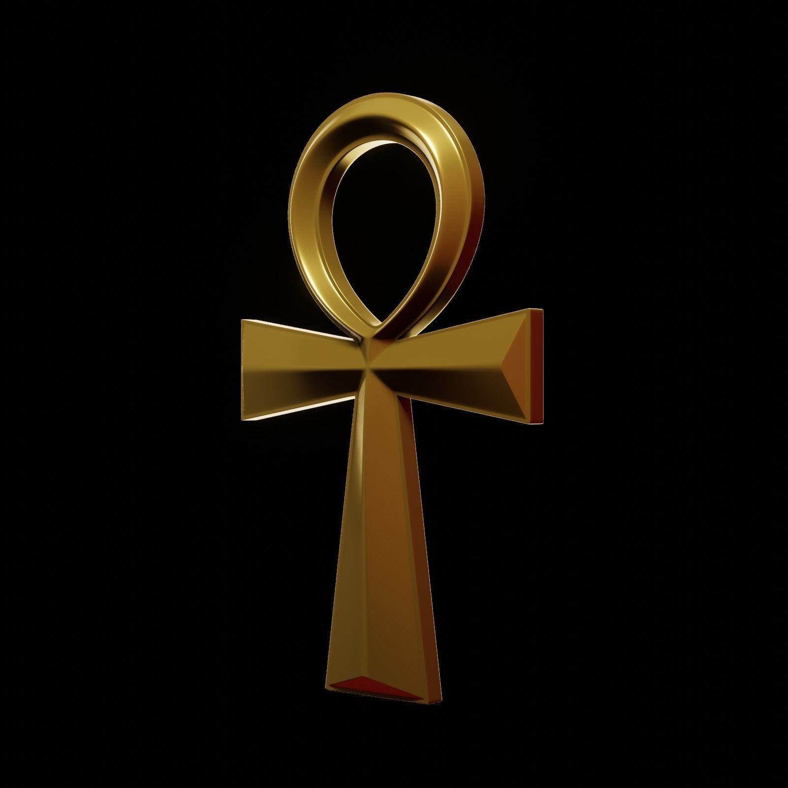 Ankh crux ansata Free 3D print model_7