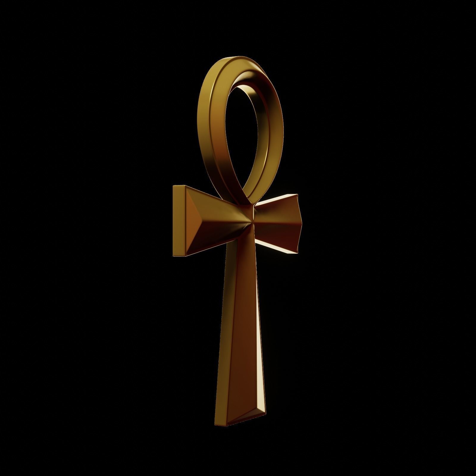 Ankh crux ansata Free 3D print model_20