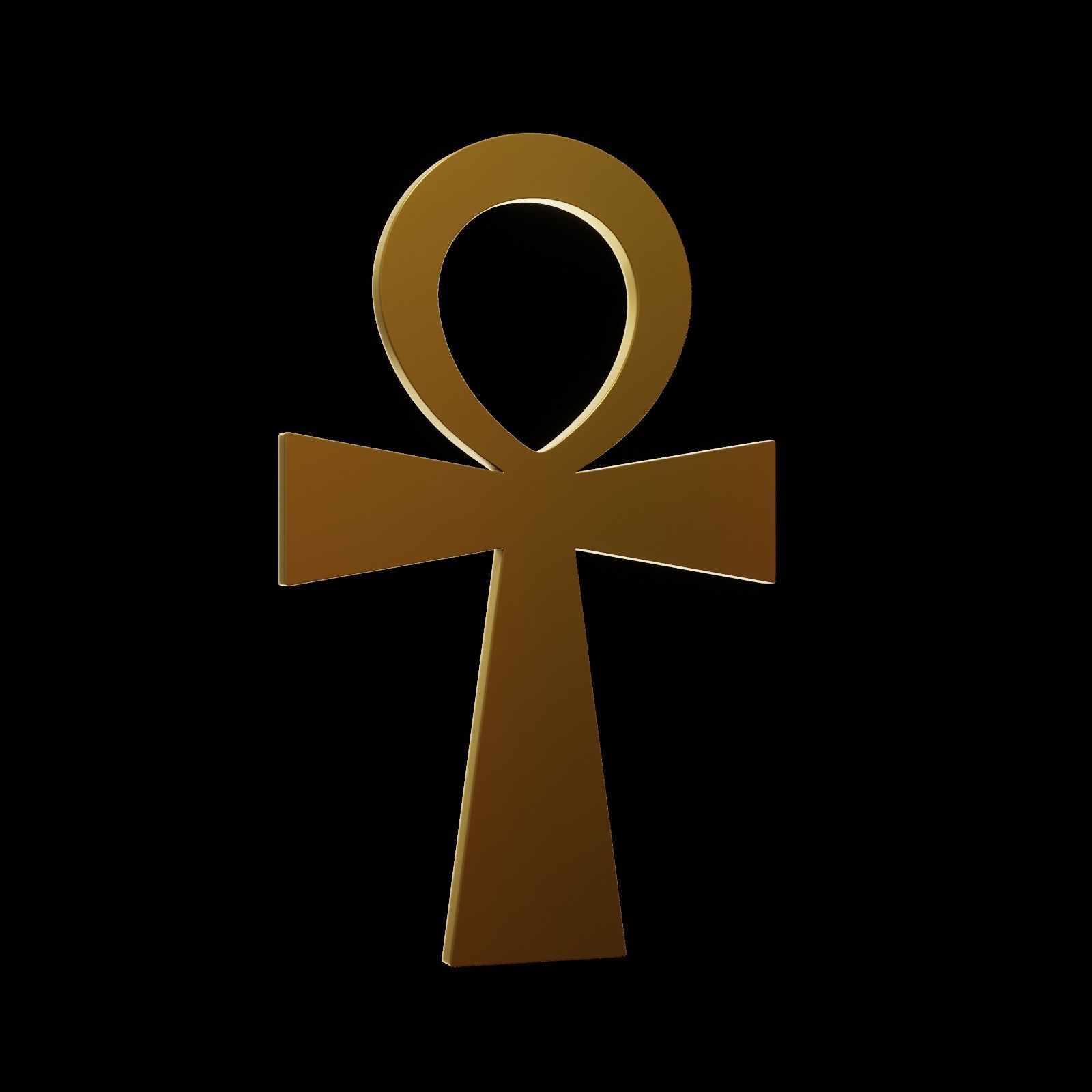 Ankh crux ansata Free 3D print model_13