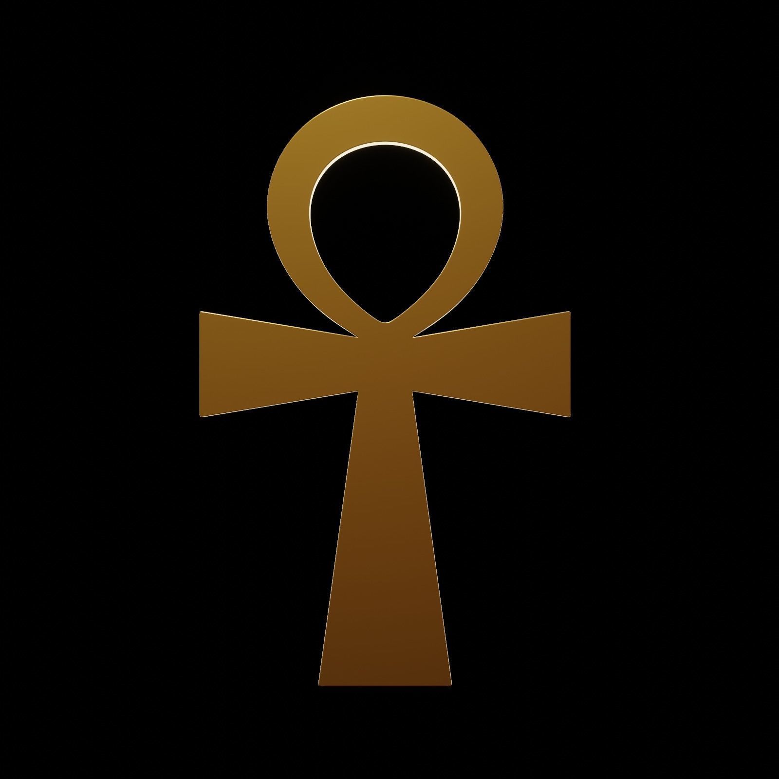 Ankh crux ansata Free 3D print model_14