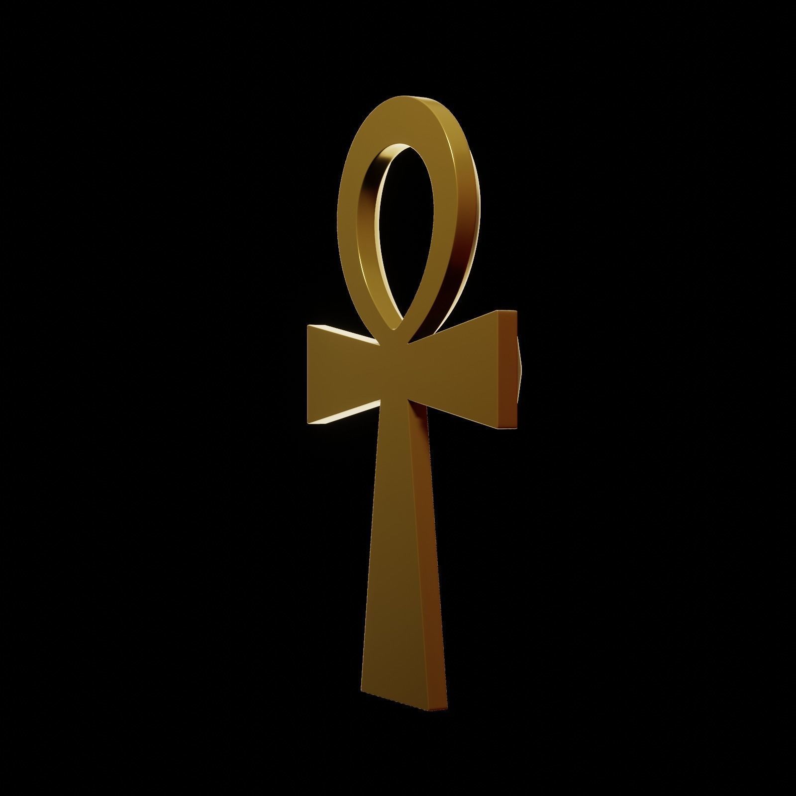 Ankh crux ansata Free 3D print model_17