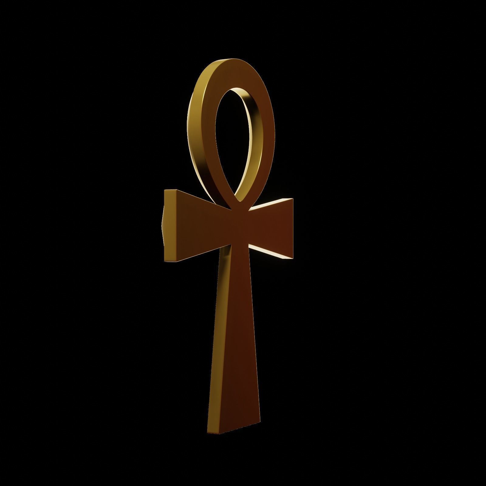 Ankh crux ansata Free 3D print model_11