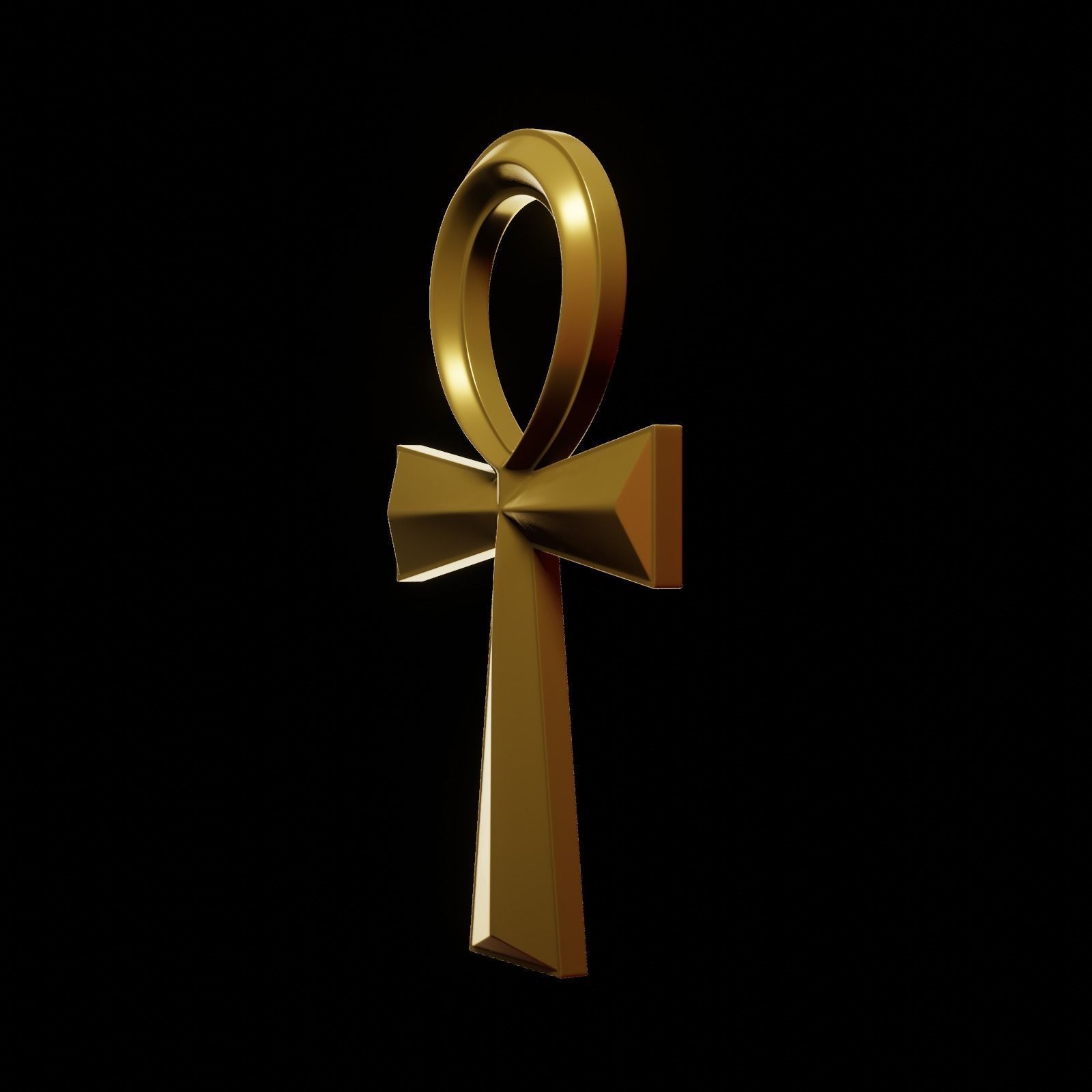 Ankh crux ansata Free 3D print model_8