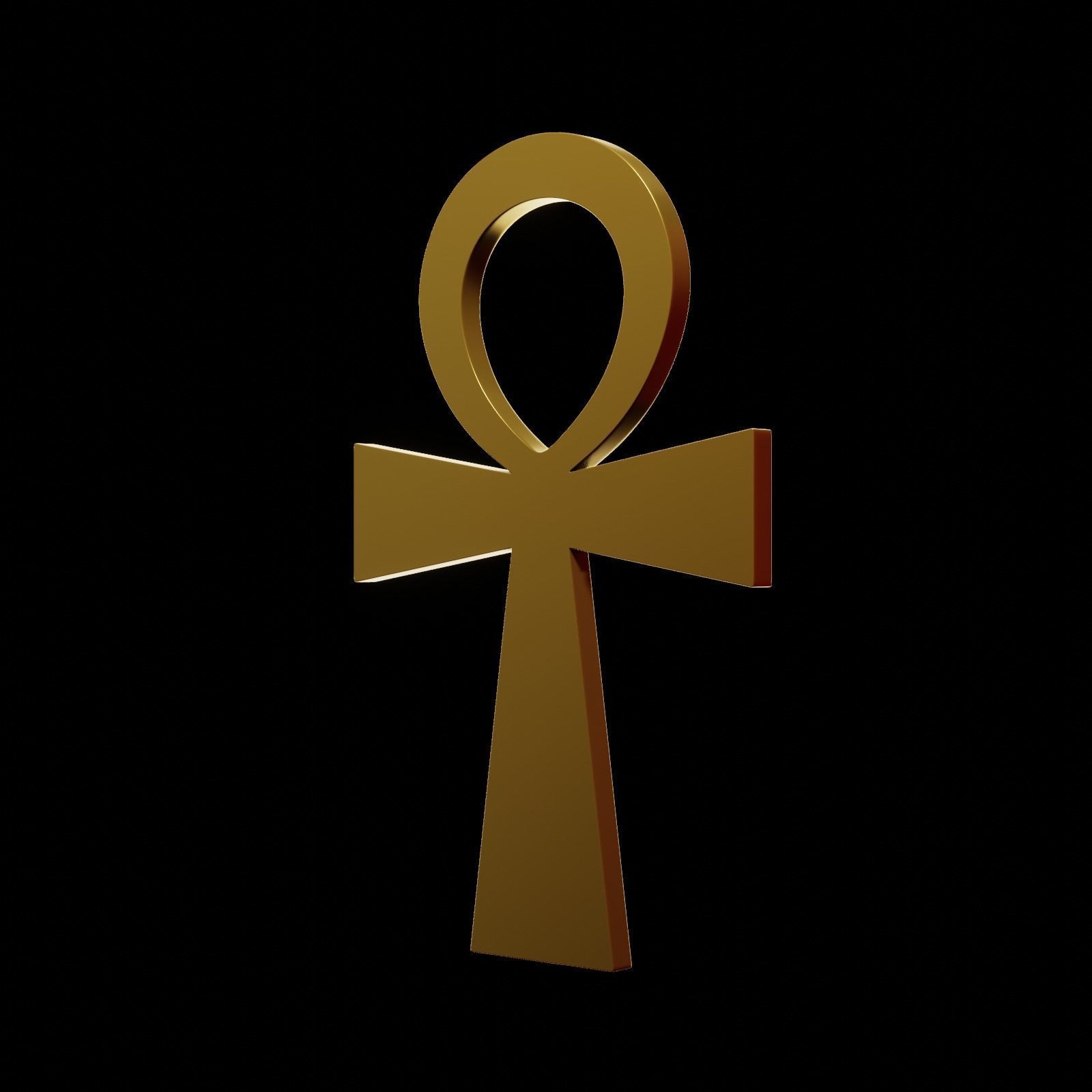 Ankh crux ansata Free 3D print model_16