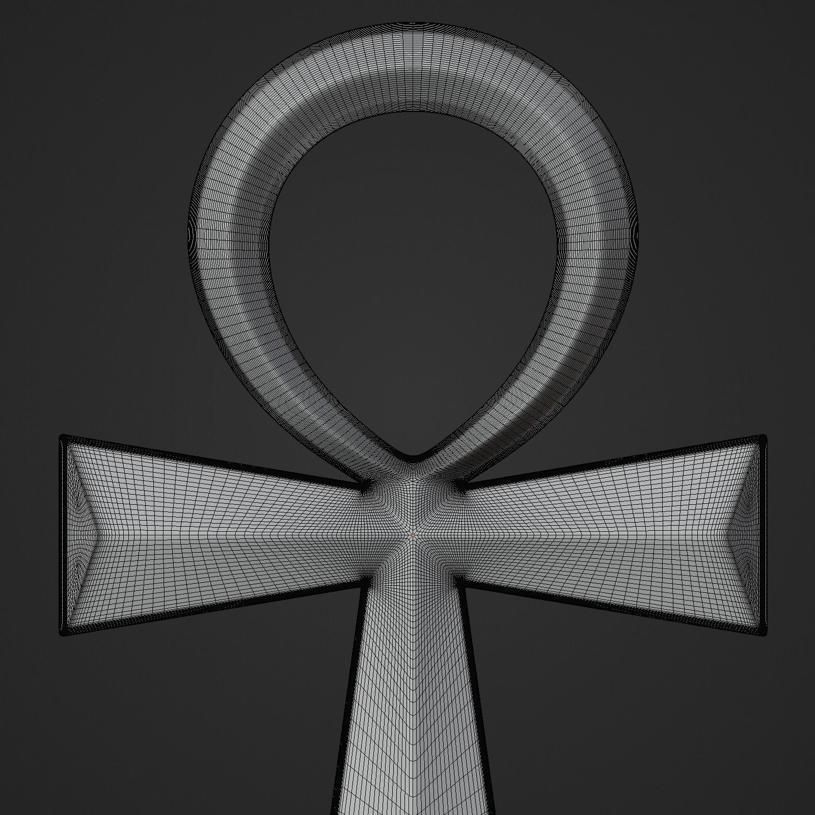 Ankh crux ansata Free 3D print model_27