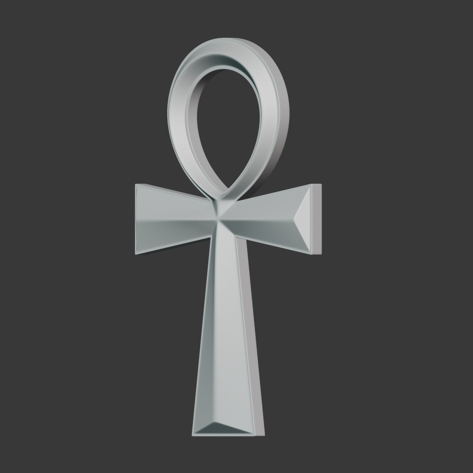 Ankh crux ansata Free 3D print model_25