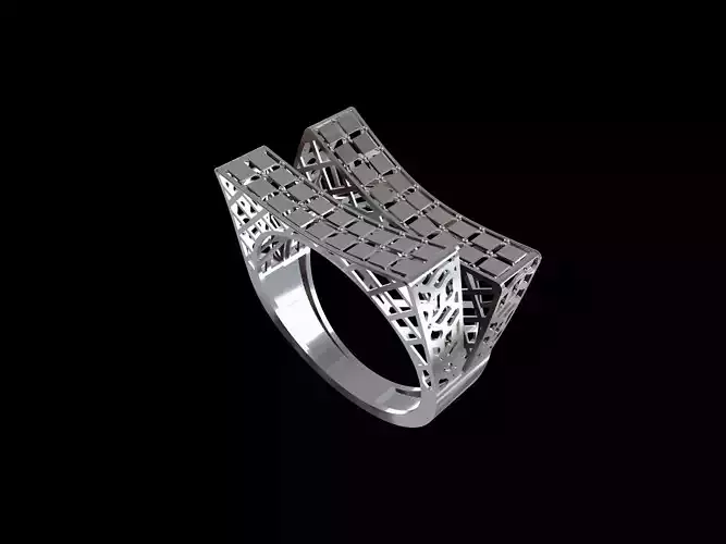Integrated curve fusion 3D print model