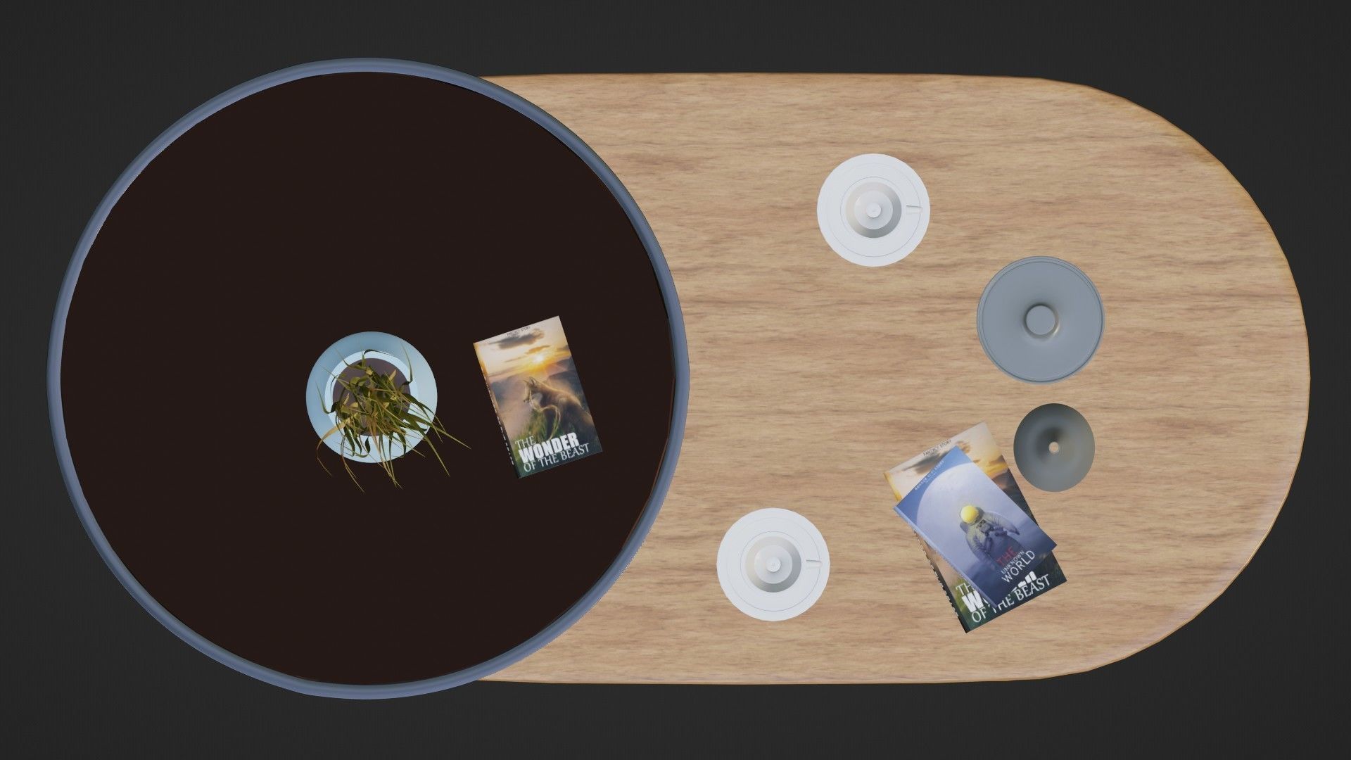 Coffee Table PART15 3D model_7