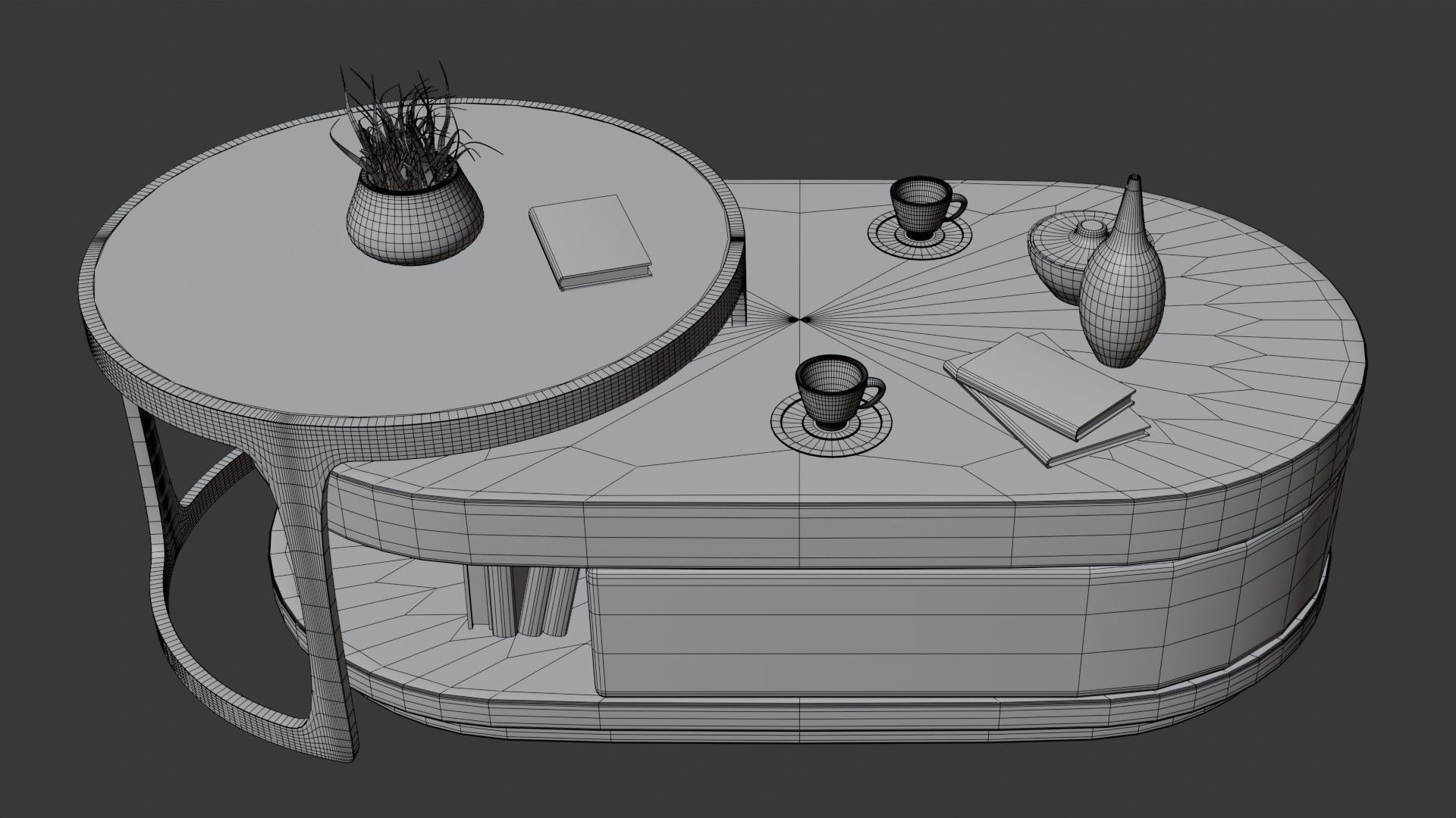 Coffee Table PART15 3D model_8