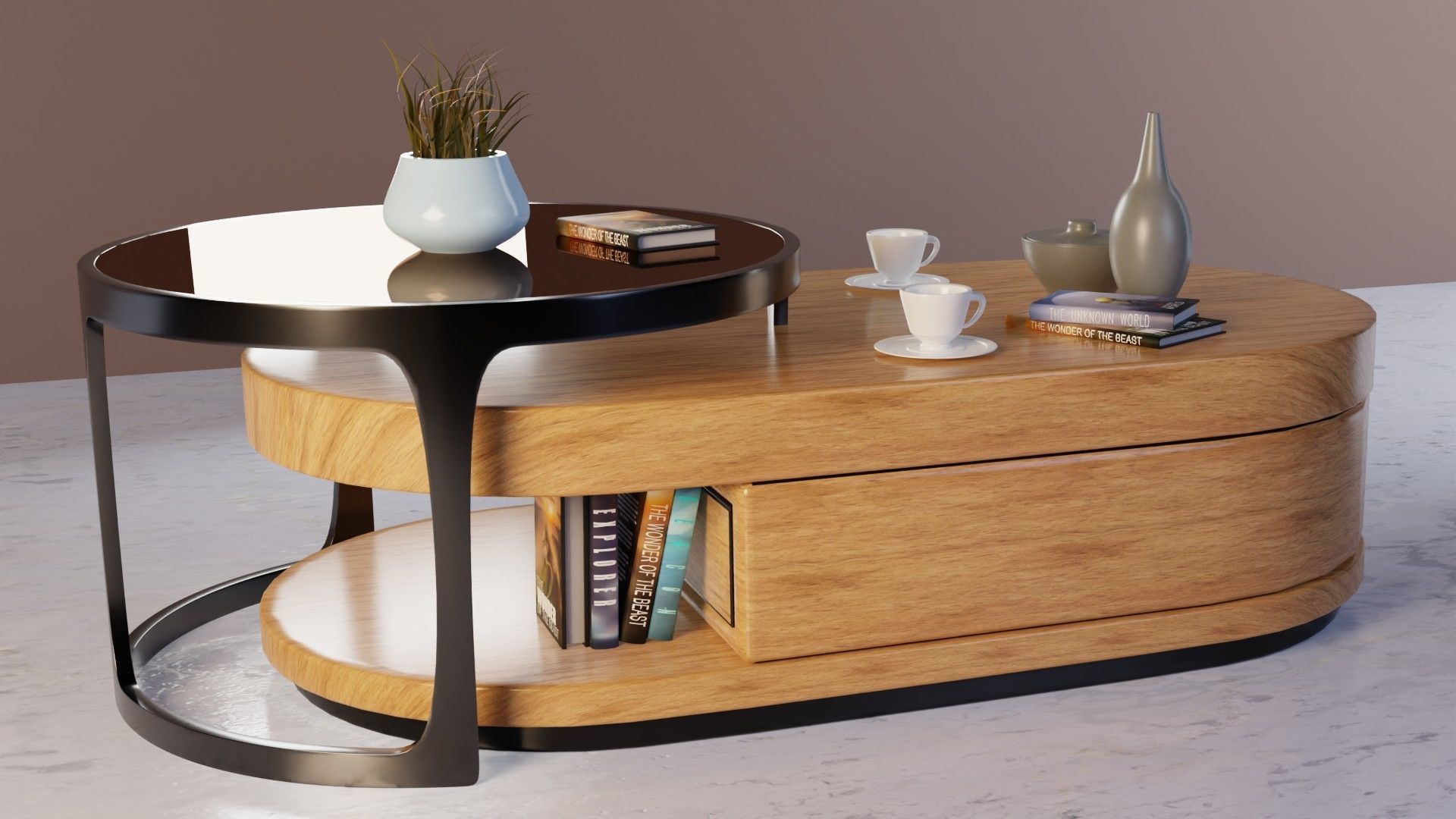 Coffee Table PART15 3D model_2