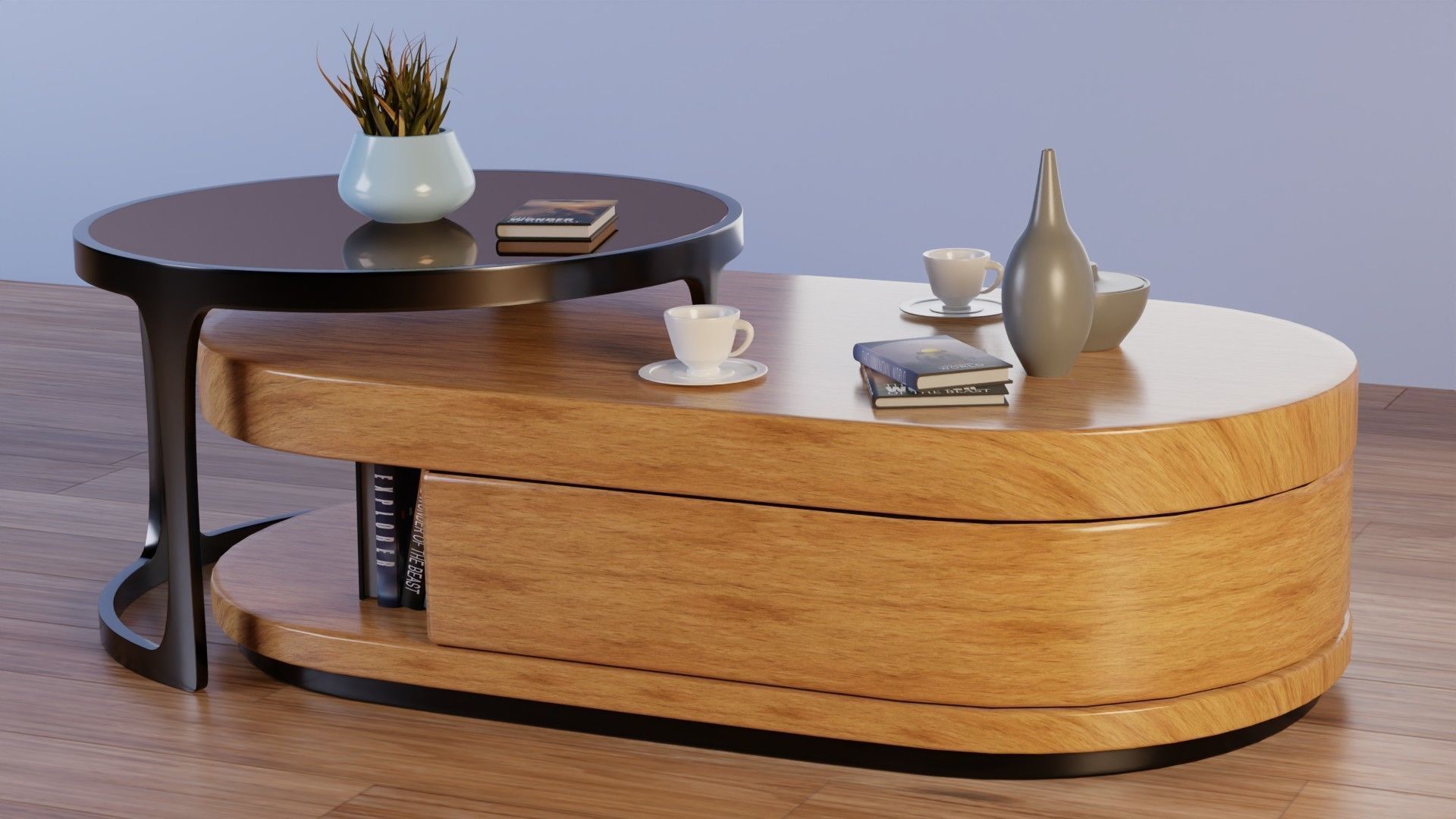 Coffee Table PART15 3D model_1