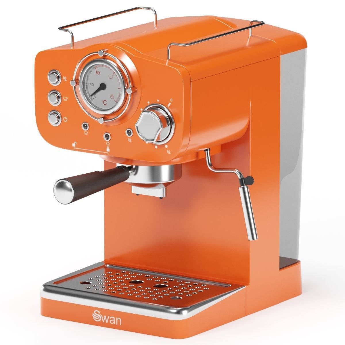 SWAN espresso coffee machine 3D model_7