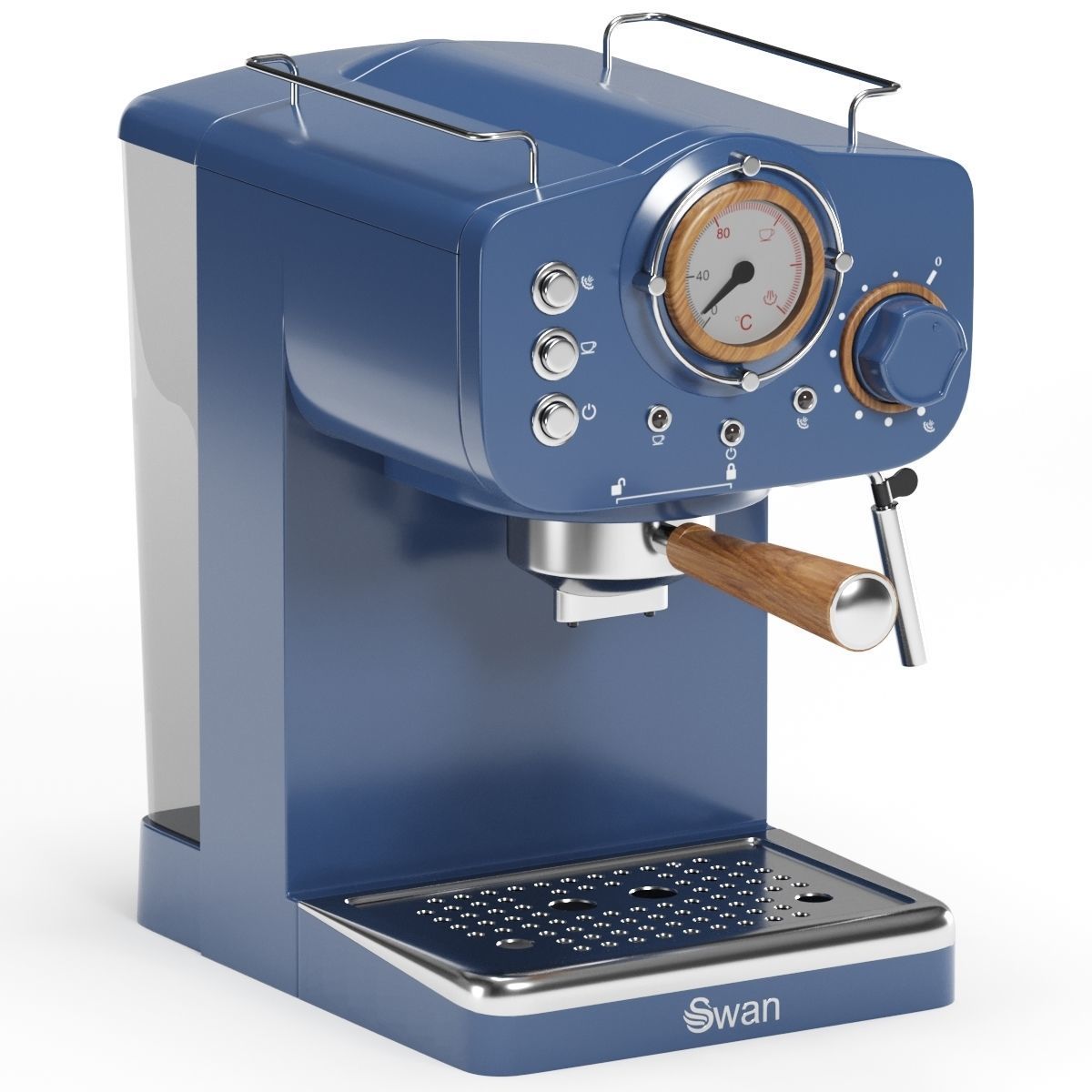SWAN espresso coffee machine 3D model_14