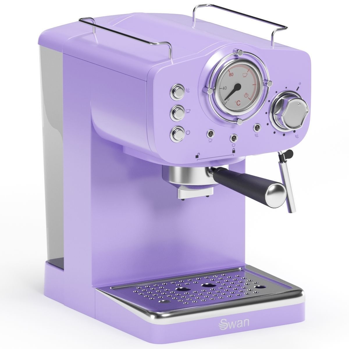 SWAN espresso coffee machine 3D model_10
