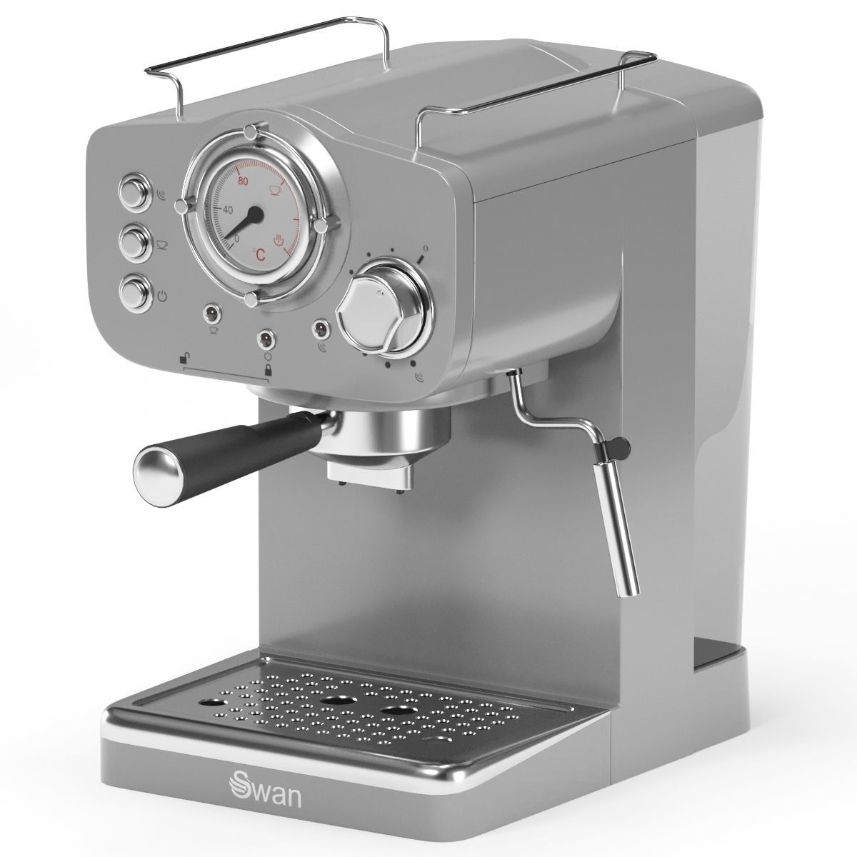 SWAN espresso coffee machine 3D model_6