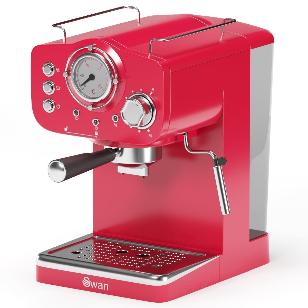 SWAN espresso coffee machine 3D model_9