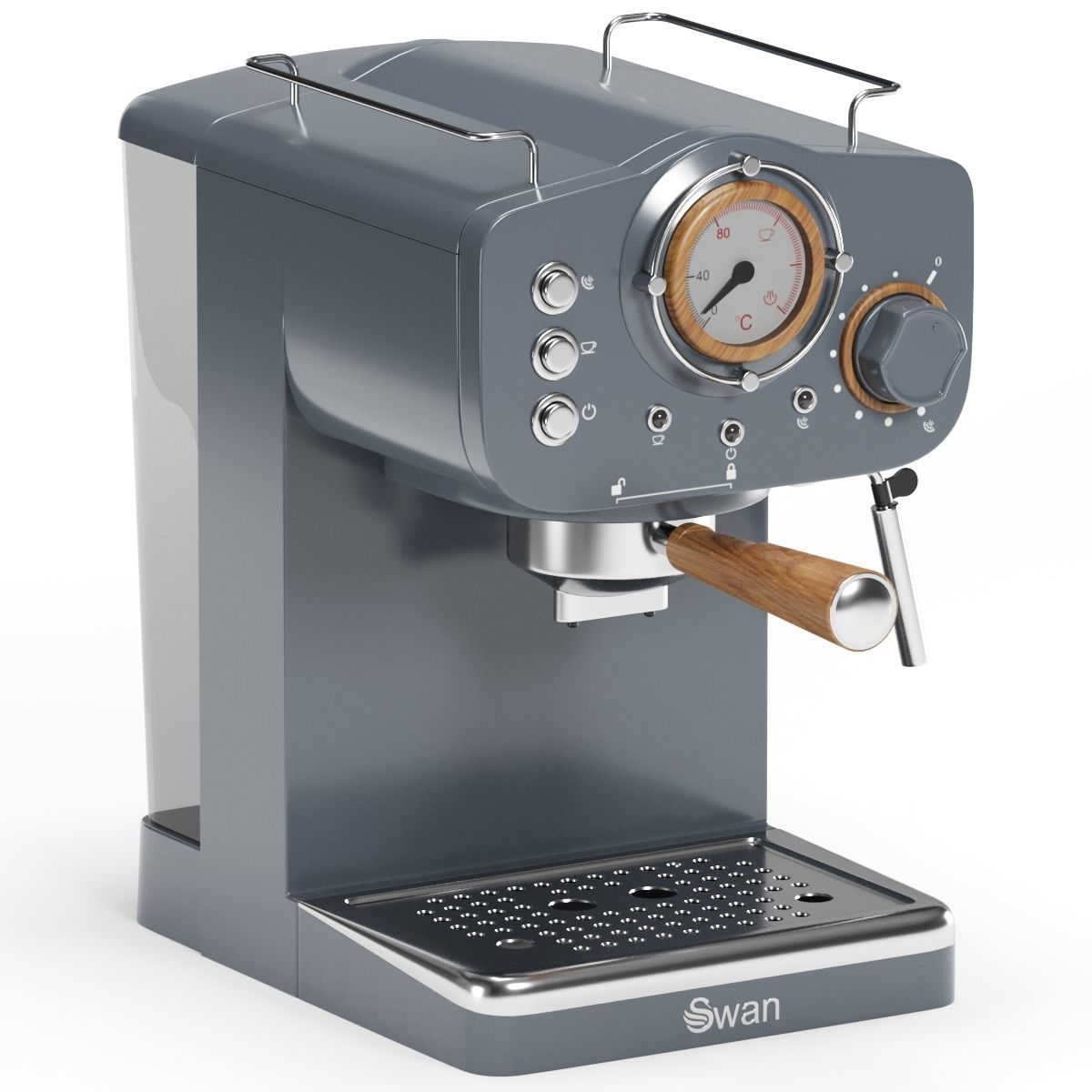 SWAN espresso coffee machine 3D model_15