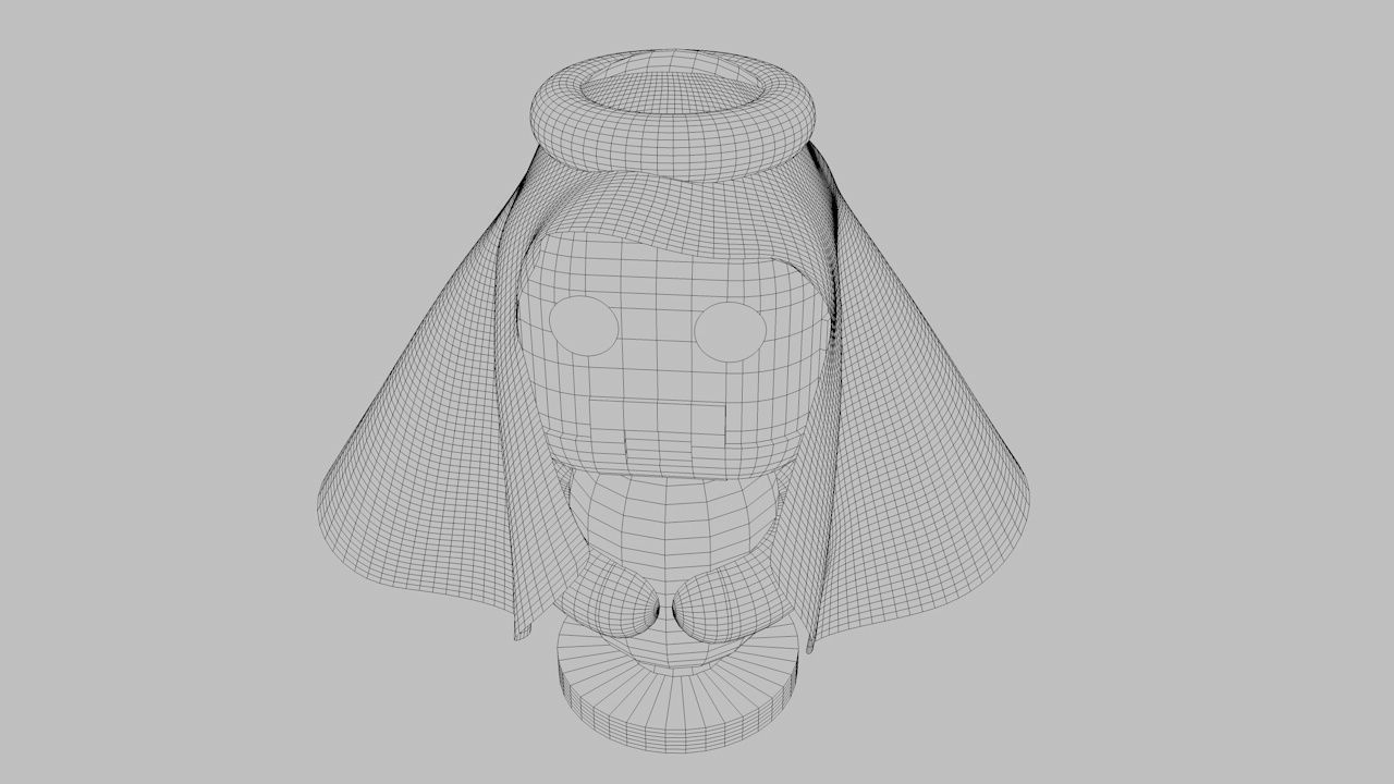 Big Head arabicMan Toy 3D print model_6