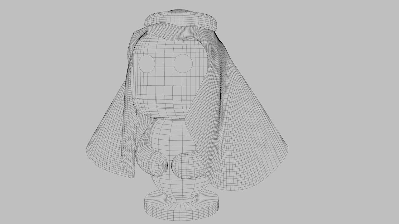 Big Head arabicMan Toy 3D print model_5