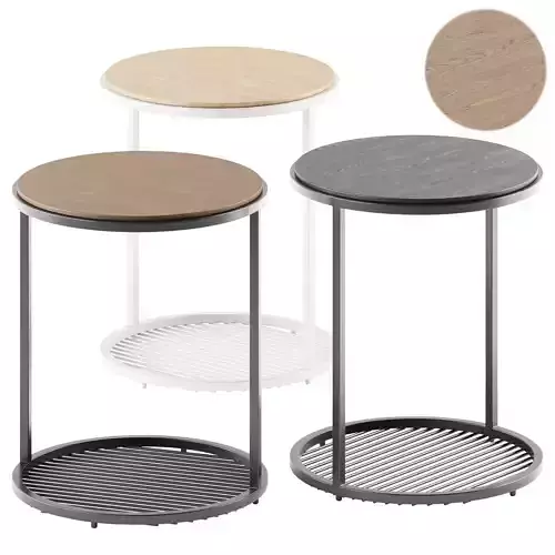 Natuzzi Italia FIL ROUGE Side Table 3D model