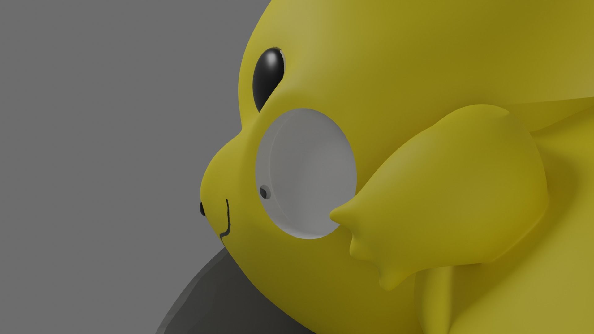 Pikachu charger for printing 3D print model_2