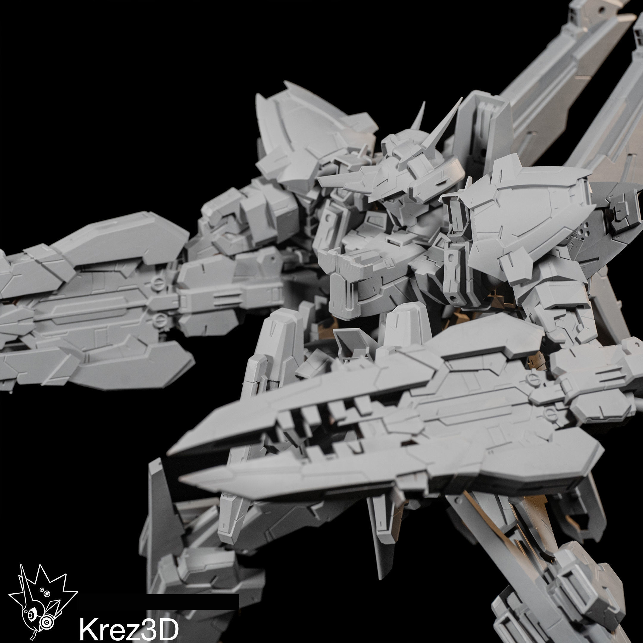 Bellzelute Brigandy 3D print model_1