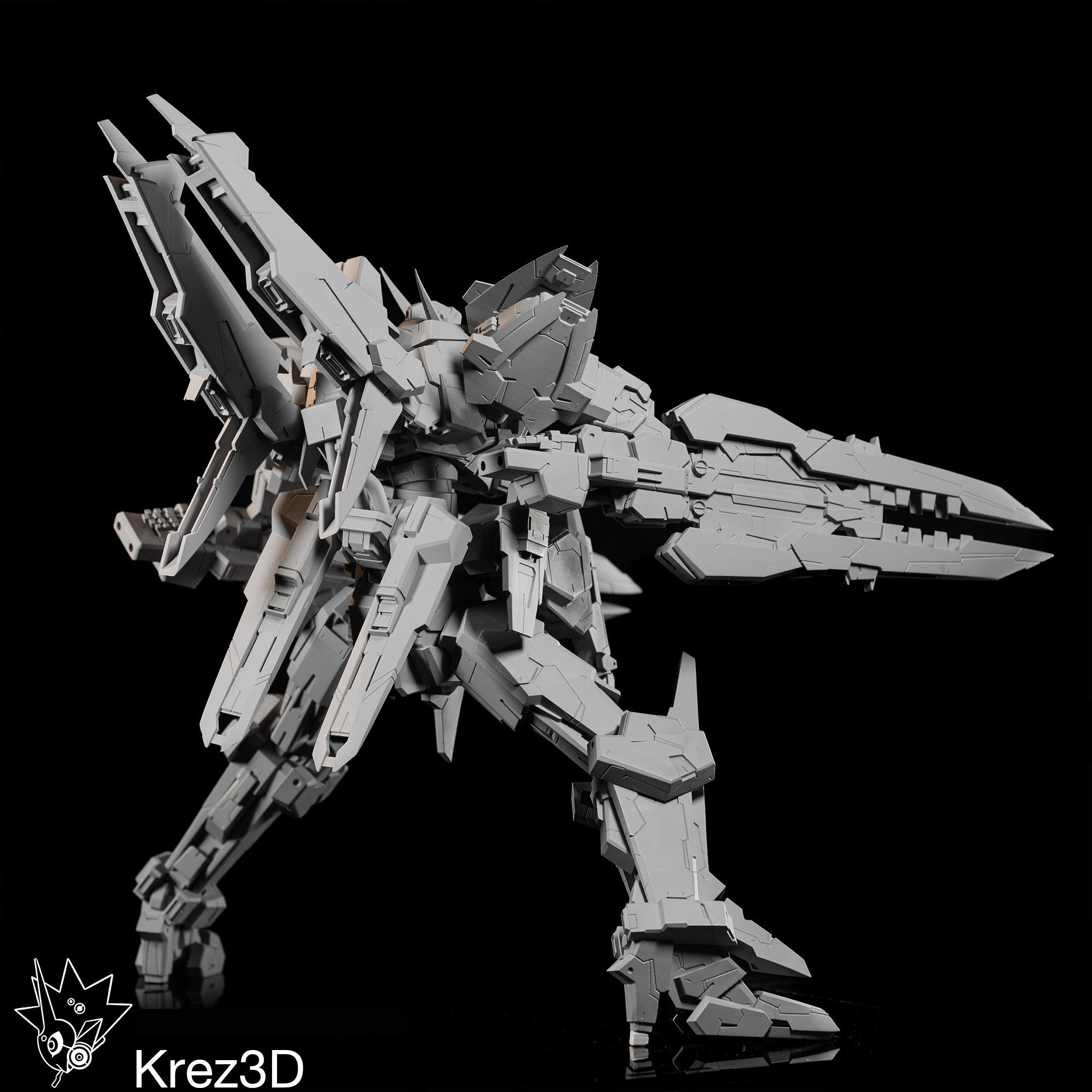 Bellzelute Brigandy 3D print model_5