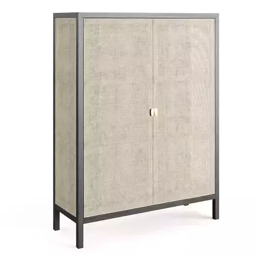 Retro Wardrobe 2 Doors