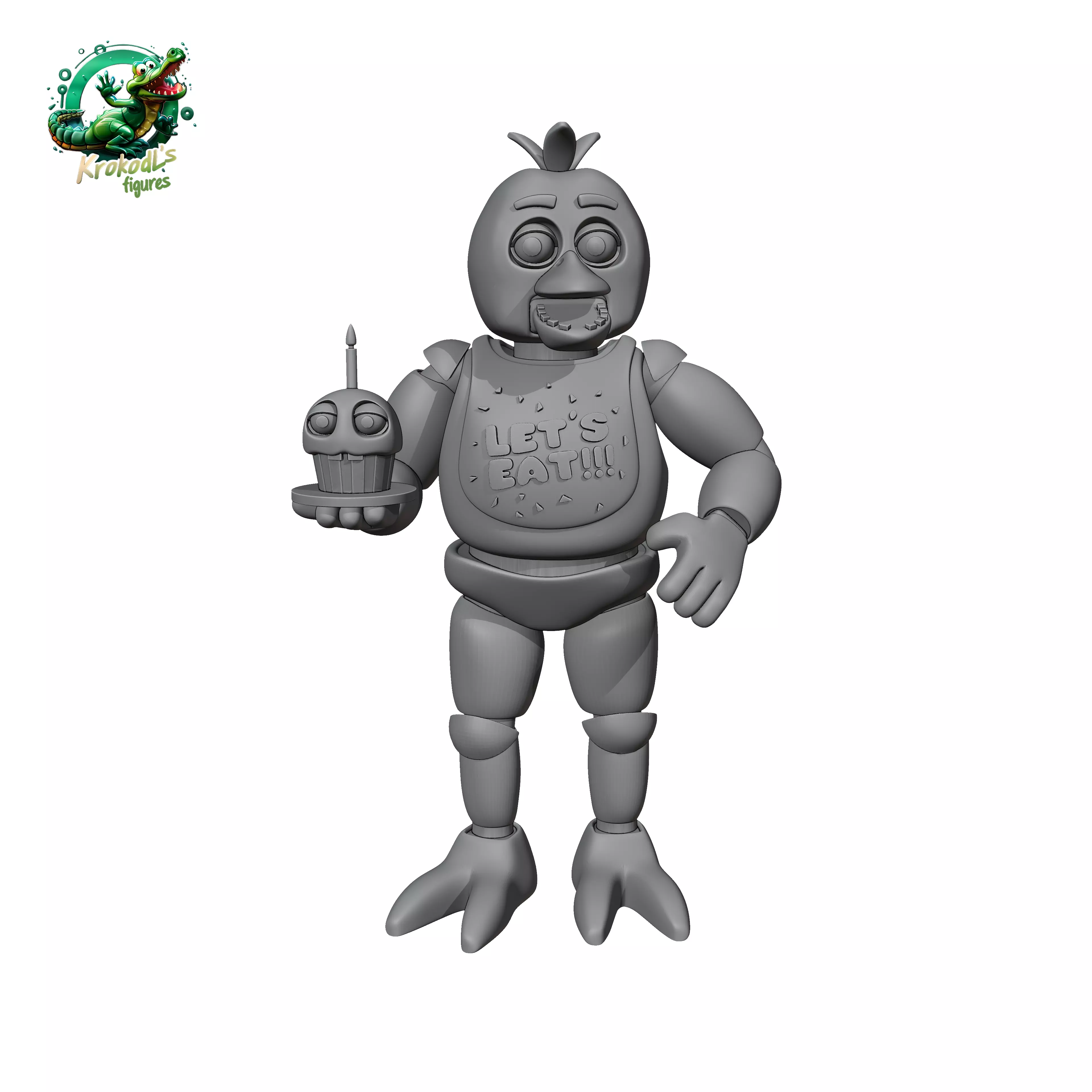 Chicka 3D print model